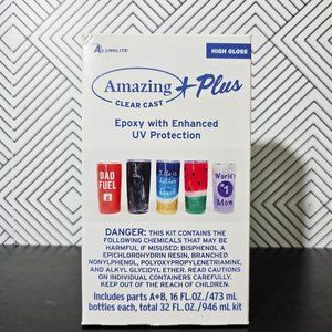 🏷️NEW Amazing Clear Cast +Plus Epoxy Resin Kit (32oz) - Hobby Lobby/Michaels